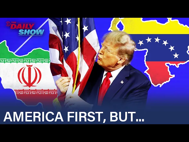 Video: Trump's Foreign Policy: Iran War, Argentinian Beef & Venezuela Regime Change | The Daily Show