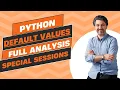 Default Values in Python Constructor init Made Easy