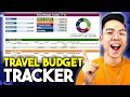 How to Make a TRAVEL BUDGET TRACKER in Google Sheets FREE TEMPLATE
