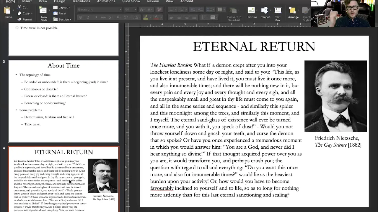 Intro to Philosophy Week 8: The Paradoxes of Time Travel (Part 1)