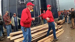 first farm auction of the year with jeff