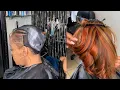 Heavy Layered Quick Weave Bob