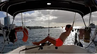 Boat work and friendly neighbours in Martinique