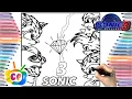 Sonic 3 trailer sonic 3 coloring page Sonic 3 poster