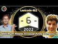 Leetcode 462 Minimum Moves to Equal Array Elements II Coding Decoded SDE Sheet