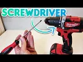 How To Use A Milwaukee Drill As A Screwdriver