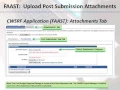 CWSRF FAAST Submission Attachments