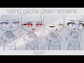 rating gacha green screen faces part 2