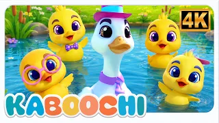 🦆 Les Cinq Petits Canards | Kaboochi | Comptine Éducative pour Enfants 🐥
