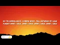 James Blake, SZA - Coming Back (Lyrics)