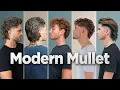 how to get a MODERN MULLET hairstyle Month-By-Month Process