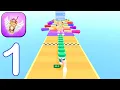 Coffee Stack - Gameplay Walkthrough Part 1 All Levels 1-7 iOS Android