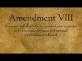 8th Amendment - Easy Memorization