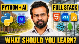 Python or Full Stack Watch This Before You Start Learning