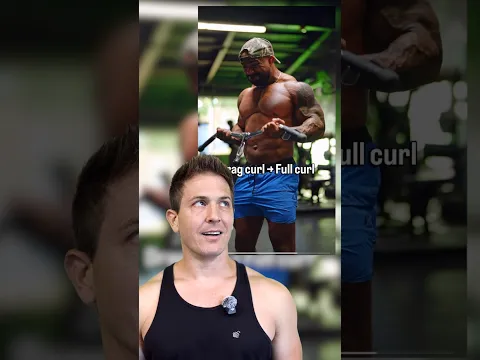The WORST "Cable Biceps Curl" Advice I've Ever Heard | (Yes... he was serious...)
