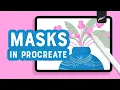 Masks in Procreate How to Use Alpha Lock Clipping Masks and Layer Masks