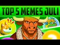 Download Lagu 💰 5 Meme Coins met giga potentie – koop voordat ze stijgen!!