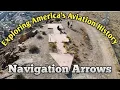 Exploring America s Forgotten Aviation History Concrete Navigation Arrows