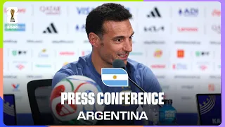 Post-Match Press Conference Argentina s Lionel Scaloni On 3-1 Win Over Switzerland