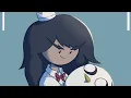 Adventure Time Fionna And Cake but it s only Ice Queen