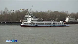 В Омске сегодня запустили речной дачный маршрут