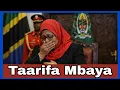 Lagu Taarifa mbaya zalipukia Samia ikulu Tanzania leo