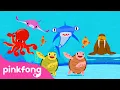 Bergerak Seperti Binatang Laut | Series Binatang Laut | Lagu Anak pendidikan | Pinkfong \u0026 Baby Shark