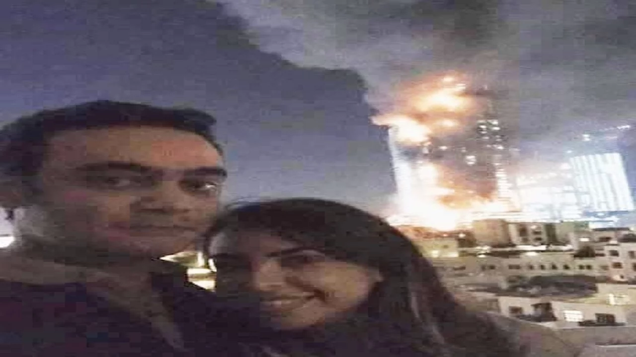 Burj Khalifa Burning Selfie Puts Couple in Trouble