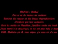 Booba Ft Kalash   Rouge et Bleu Paroles