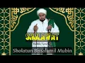 Download Lagu Lafadz Lirik Terjemah Sholatun Bissalamil Mubin - Habib Syech