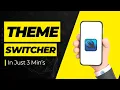 SwiftUI Theme Switcher in 3 Minutes - Light Dark Mode Made Easy