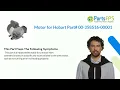 Motor for Hobart Part 00-358516-00001 - PartsFPS