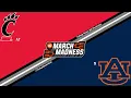 March Madness First Round 12 Cincinnati vs 5 Auburn