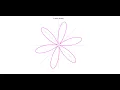 Drawing Flower using Python and Matplotlib
