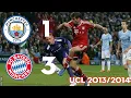 Manchester city vs Bayern munchen 1-3 Highlight all goal ucl