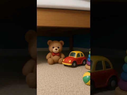The child who was afraid of the monster in his bed 😱