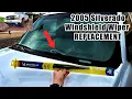 How To Replace Windshield Wipers 2005 Chevy Silverado DIY 99-06 Silverado Sierra Suburban Tahoe