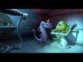 Monsters Inc Randall tries to use the scream extractor on Mike