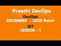 DAY 1 DEVOPS BATCH DECEMBER 2025 GIT - 1