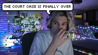 xQc Announces that his Court Case is Finally Closed