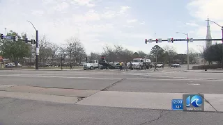 Police Driver crashes in Downtown Norfolk has active warrants on file