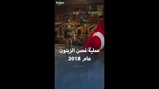 عملية غصن الزيتون التركية في شمال غرب سوريا عام 2018 