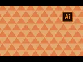 How To Make Triangle Pattern In Adobe Illustratror