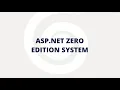 ASP NET Zero Edition Management