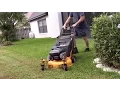 Lawn care vlog Cub Cadet SRC 621 in action Bagging