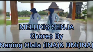 Download MELUKIS SENJA// LineDance//choreo Naning Olala//demo Naning \u0026 Puji MP3