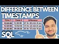 How to calculate difference between two timestamps in SQL Datediff in sql Ashutosh Kumar