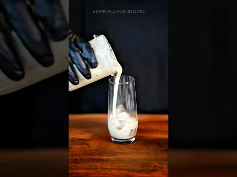 Banana Apple Milkshake ASMR – Satisfying & Relaxing Drink Making Sounds #shorts #bananashake #asmr