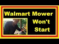 Walmart Hyper Tough Mower Won t Start EASY Carburetor Cleaning Fix No Parts Needed
