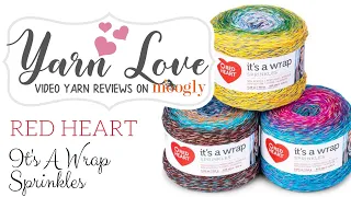 Yarn Love Red Heart It s a Wrap Sprinkles